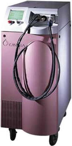 Flash-lamp-pumped dye laser Vbeam Perfecta by Syneron Candela