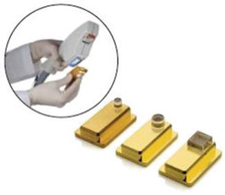 Physical filters, plates with holes of different sizes, that change the IPL spot size or application area