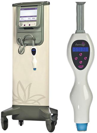 Monopolar Thermage ThermaCool device used for skin tightening, by Solta Medical