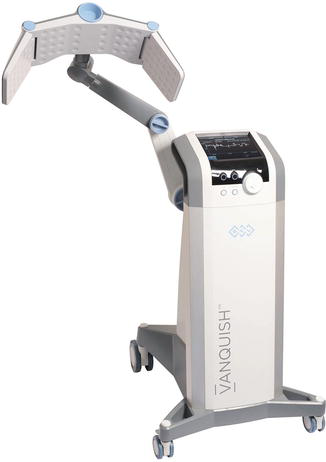 Vanquish device using a 27 MHz frequency, low power and long exposure times for fat reduction and body contouring, by BTL Aesthetics